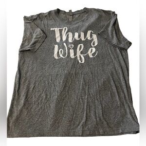 Thug wife boutique shirt
